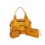 JUNAMA Taschen-Set - gold