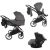 JUNAMA Air 3in1 Multifunktions-Kinderwagen - Dunkelgrau