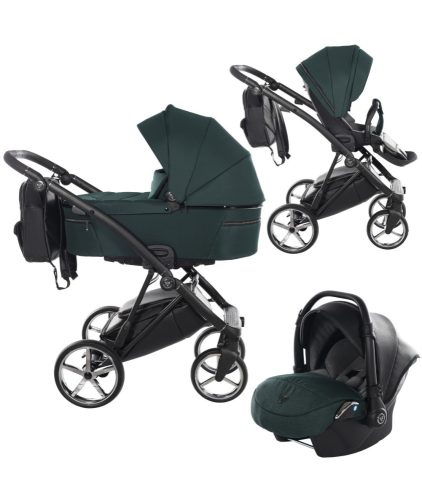 JUNAMA Air 3in1 Multifunktions-Kinderwagen - Grün