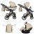 JUNAMA SPACE ECO 3in1 multifunktionaler Kinderwagen - Beige