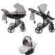 JUNAMA Diamond Basic 3in1 Multifunktions-Kinderwagen - Dunkelgrau