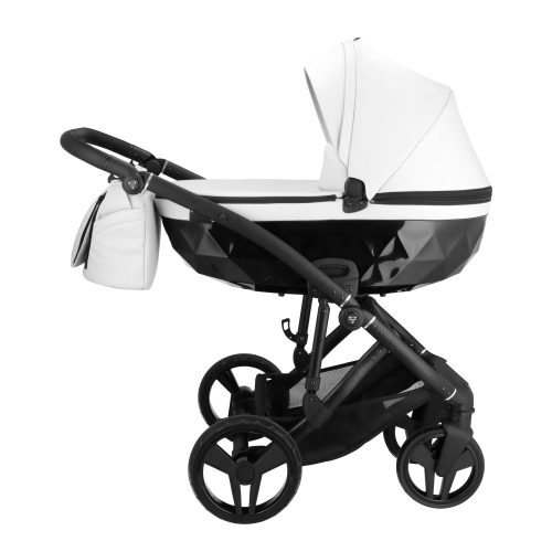 JUNAMA Diamond Classic 3in1 Multifunktions-Kinderwagen - Weiß