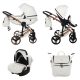 JUNAMA Diamond S-CLASS 3in1 multifunktionaler Kinderwagen - Weiß
