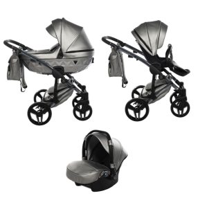   JUANAMA Diamond S-CLASS 3in1 multifunktionaler Kinderwagen - Silber