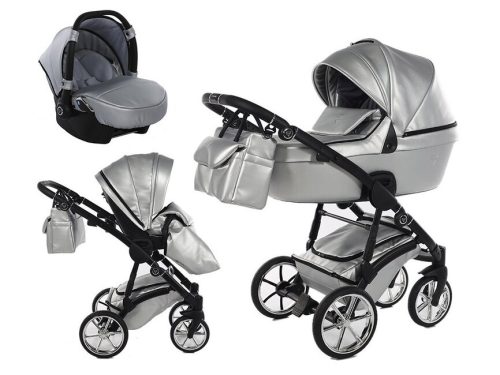 JUNAMA Termo Line Eco 3in1 Multifunktions-Kinderwagen - Grau