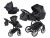 JUNAMA Termo Line Eco 3in1 Multifunktions-Kinderwagen - Schwarz