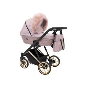 Kunert Universal Kinderwagen Pelz - Rosa