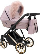 Kunert Universal Kinderwagen Pelz - Rosa