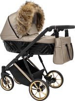 Kunert Universal Kinderwagen Pelz - Braun