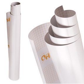 Fóliatekercs fényes fehér 1.52x30m