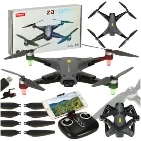 Syma Z3PRO 2.4GHz 4CH Wi-Fi RC drón fekete