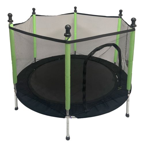 Gyermek kerti trambulin háló 140 cm zöld