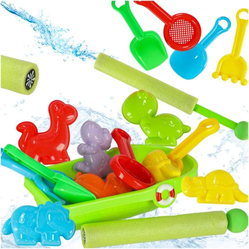 Hajó hajó tartozékokkal formák homok víz formák + fecskendő fecskendő 12el.