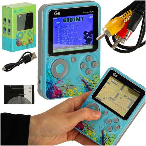 Retro mini hordozható játékkonzol