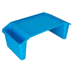 Laptop asztal szervezővel kék