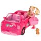 Babaautó kabrió rózsaszín 4 el.