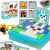 Kreatív puzzle mozaik blokkok