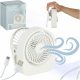 Mini asztali ventilátor USB klippel