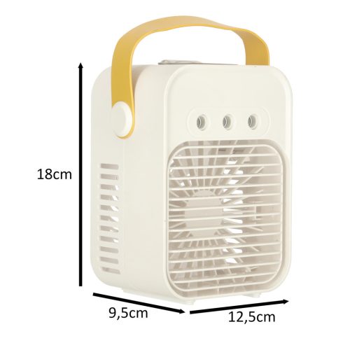 Légkondicionáló ventilátor párásító ezüst
