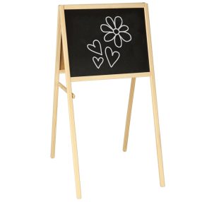   Mágneses kétoldalas krétatábla + betűk kréta szivacsos jelölővel