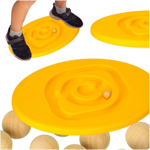 Mérleggerenda labdákkal narancssárga