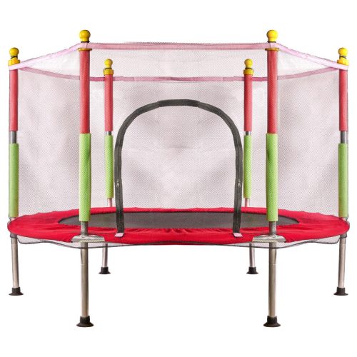 Gyermek kerti trambulin 140cm piros