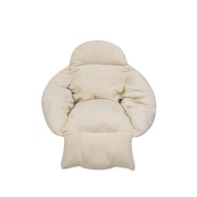 Gólyafészek párna ekrü színű