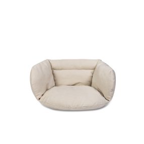 Gólyafészek párna ekrü színű