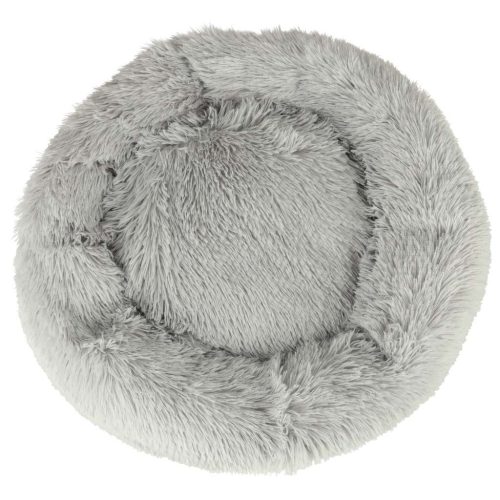 Kutyafekhely párna plüss kanapé szőnyeg játszószőnyeg 60cm szürke