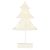 Karácsonyfa álló dekoráció 39cm 10LED meleg sárga elemmel működő karácsonyfa 39cm