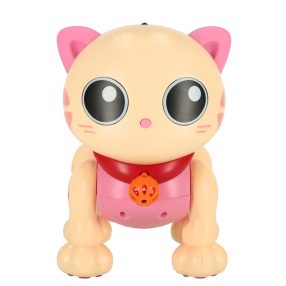 Interaktív macska távirányítós RC robot ugrik énekel