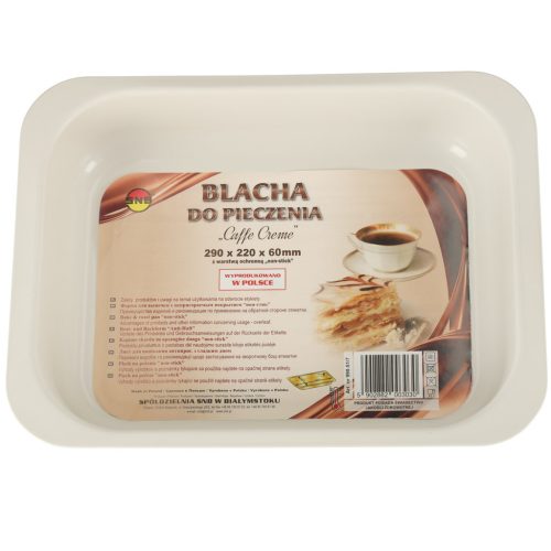 29cm x 22cm x 60cm barna színű, bélyegzett sütőlemez