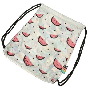   BAMBINO zsinóros hátizsák fehér gyöngyház görögdinnye