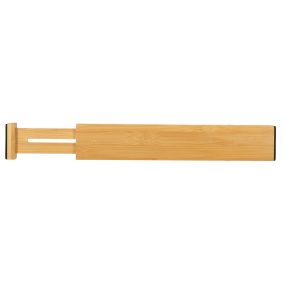   Fiókszervező állítható bambusz szeparátor 43x6x1.5cm 1 db
