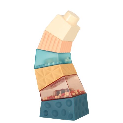 Montessori oktatási piramis érzékelő torony golyókkal