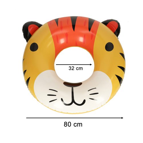 Gyermek 80cm-es tigris úszógyűrű