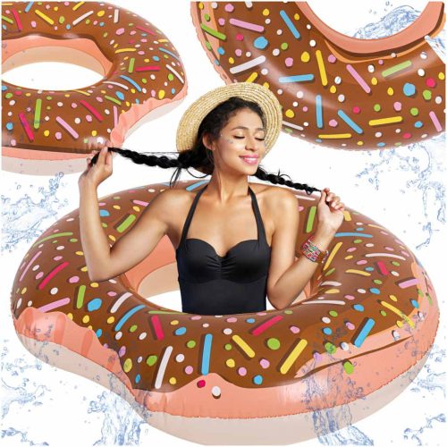 BESTWAY 36118 Donut 107cm bronz úszó kerék