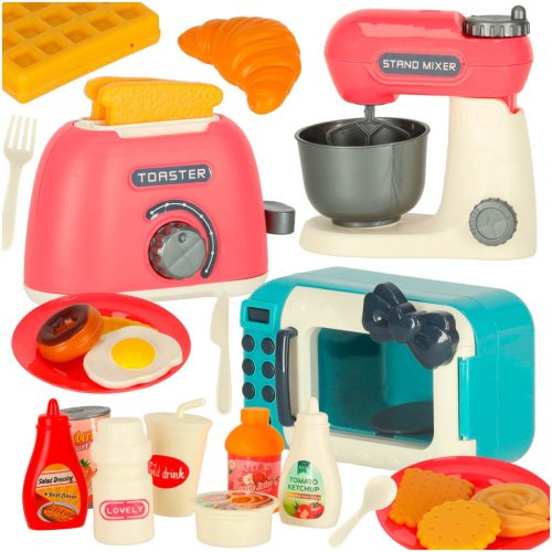 Mikrohullámú kenyérpirító mixer zöldség + tartozékok