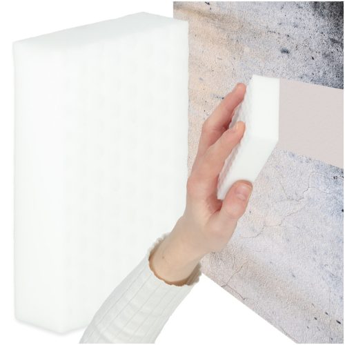 A varázslatos melamin szivacs eltávolítja a kemény foltokat