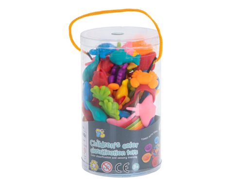 Állatok szafari oktatási tanulás számolni montessori 36el.