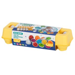   Oktatási sorter puzzle megfelelő formák számok tojások 12db