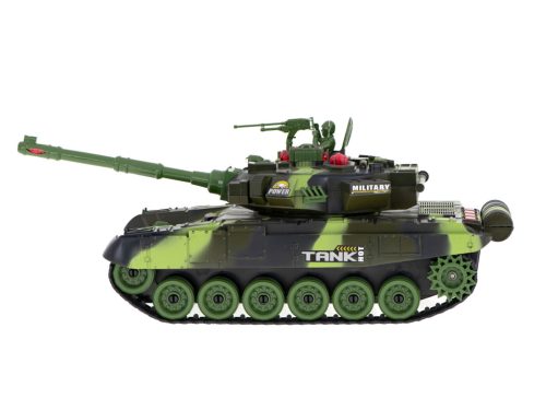 RC War Tank 9993 2.4 GHz-es erdei álcázás