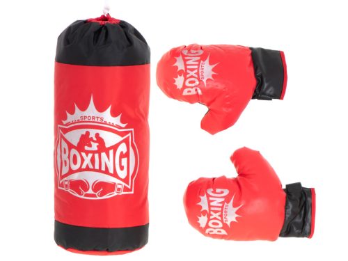 Bokszzsák és kesztyű boxszett