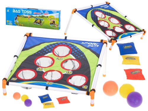Toss célba táskákkal darts ügyességi játékkal