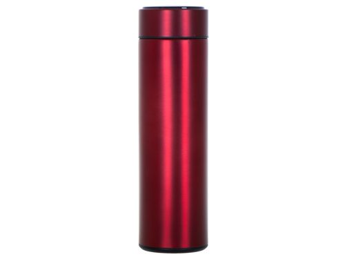 Thermos bögre smart LED 500ml bordó
