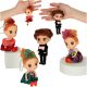 Babaházi baba 3 lány + 1 fiú 4db-os készlet. 12cm