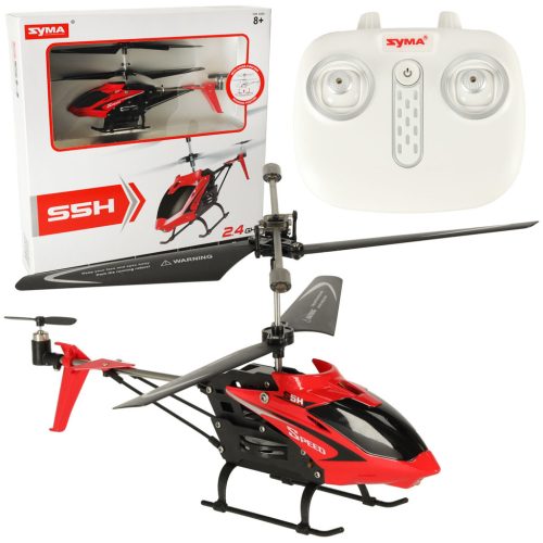 SYMA S5H 2.4GHz RTF RC helikopter piros