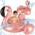 Felfújható kerék üléssel gyerekeknek Flamingo