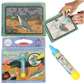 Vizes könyv filccel - Víz alatti világ