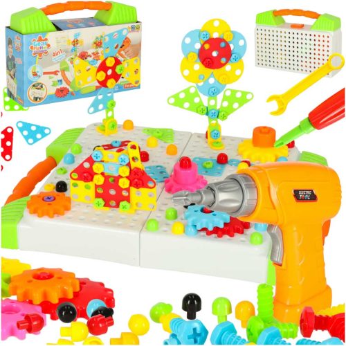 Csavarhúzó fúró építőipari blokkok 181 elem